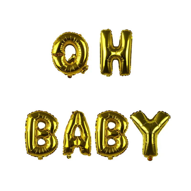 1 комплект Детская подвесная гирлянда с надписью Oh Baby | Дом и сад