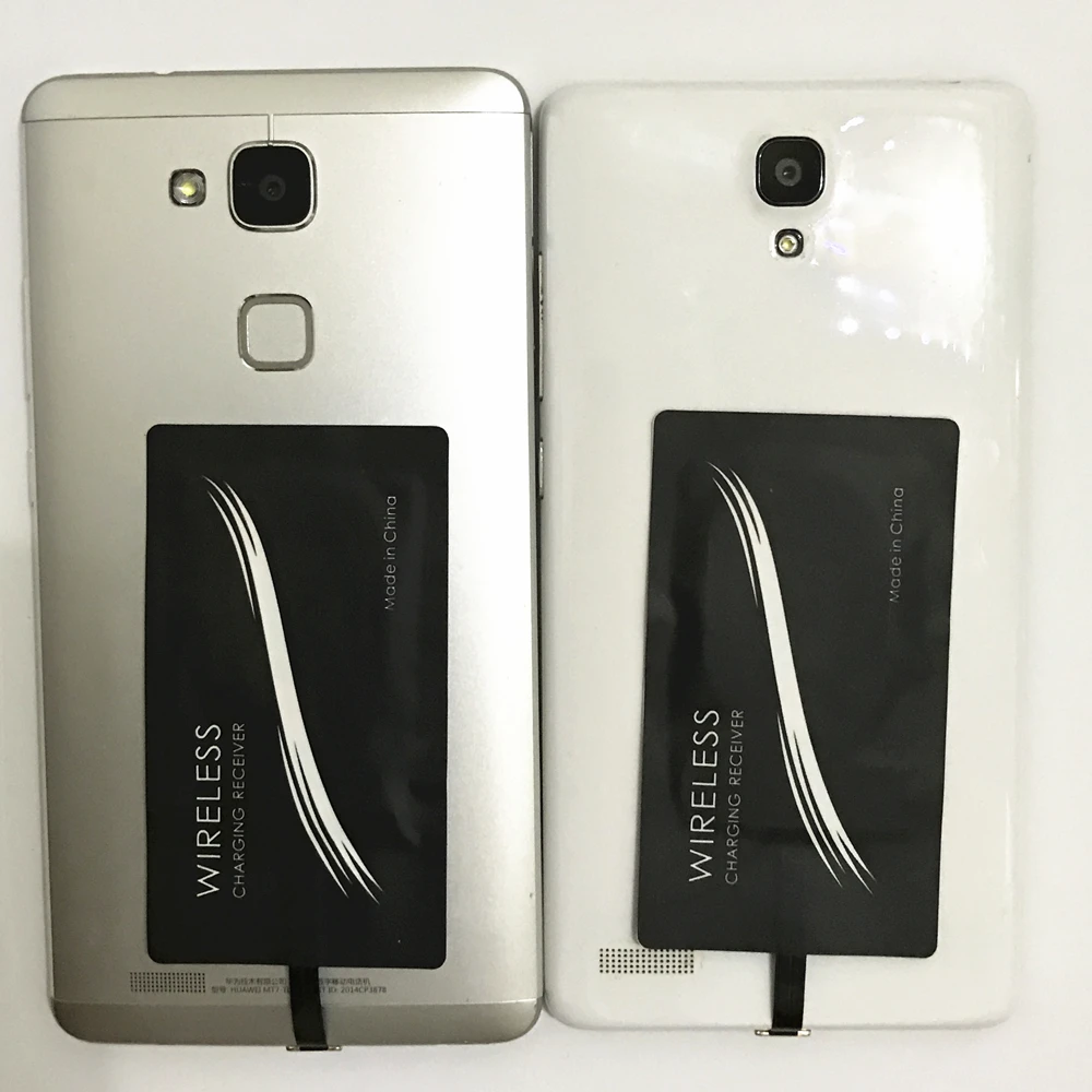 Qi беспроводной мобильный телефон приемник для зарядки чип карта iPhone 5 6 6s 7 Plus Micro