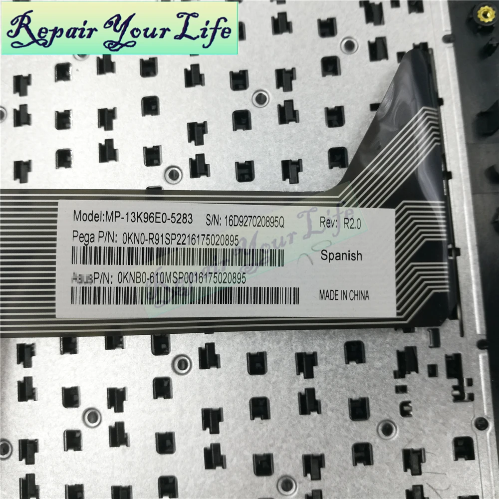 Ремонт вам жизни X555L SP Клавиатура для ноутбука ASUS X555 X555L X555LN X555LD X555LB X555LA X555LJ с черной клавиатурой