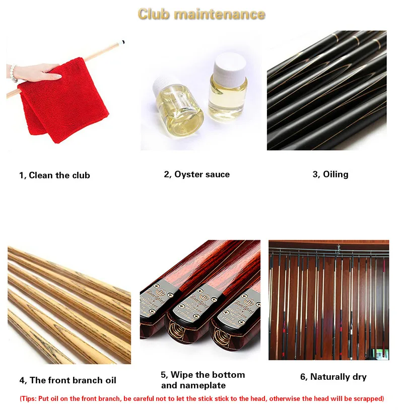 Jianying Billiard Club Set British Snooker Billiard Cue Single Hand Rod Pool Cue Accesoires SD04