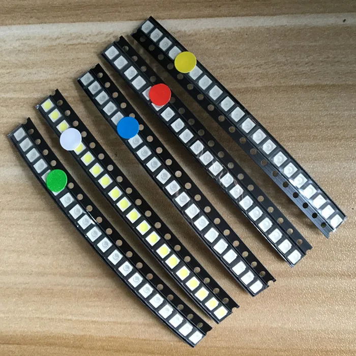 Светодиодный Диод 5 значений * 20 шт. = 100 яркий светодиод 3528 1210 SMD