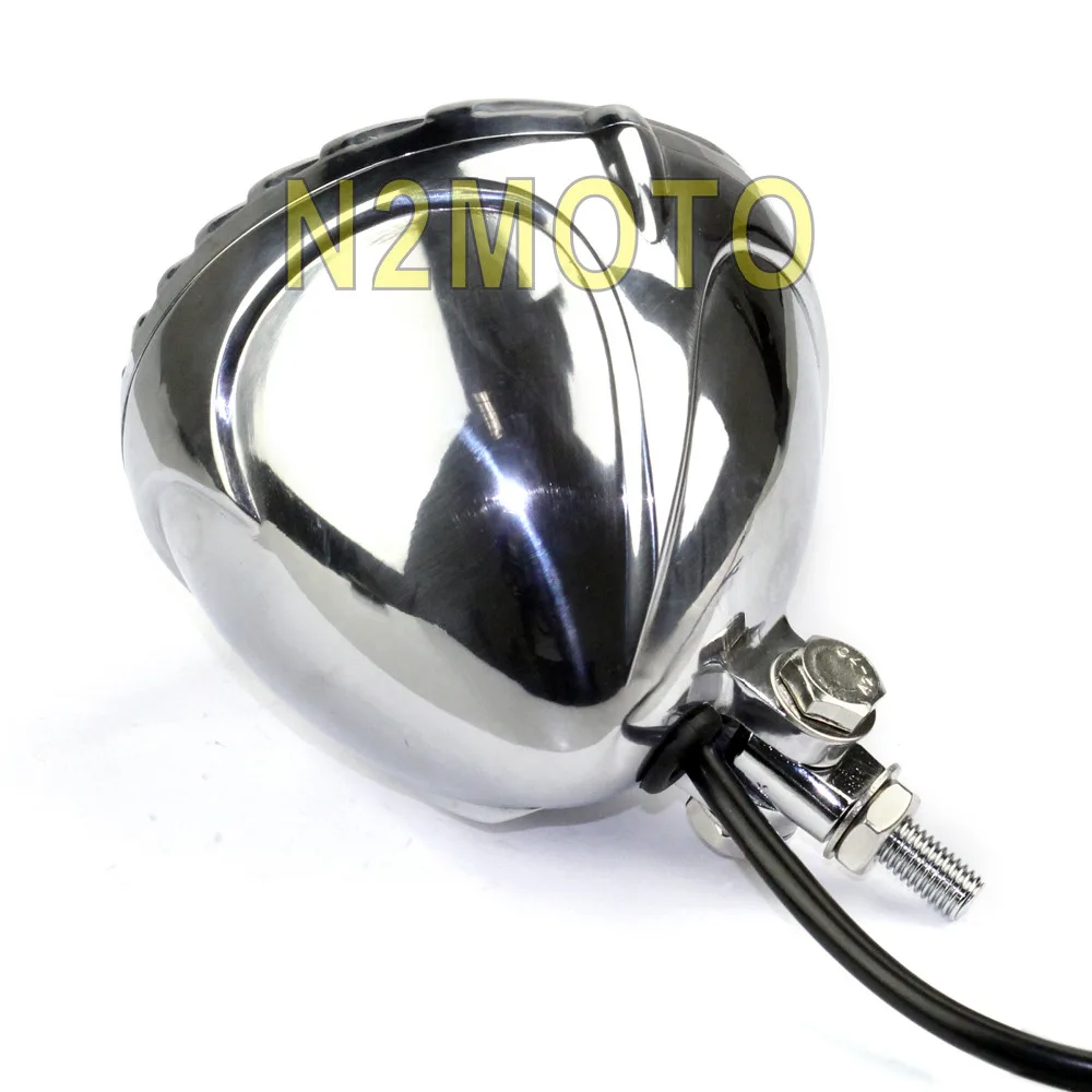 Мотоцикл Old School фар фары Ободок лак Античная Стиль Гриль Крышка для Harley Bobber Chopper Cafe