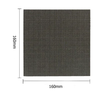 Светодиодный модуль точечной матрицы TEEHO для помещений P2.5 полноцветный RGB 160*160 мм