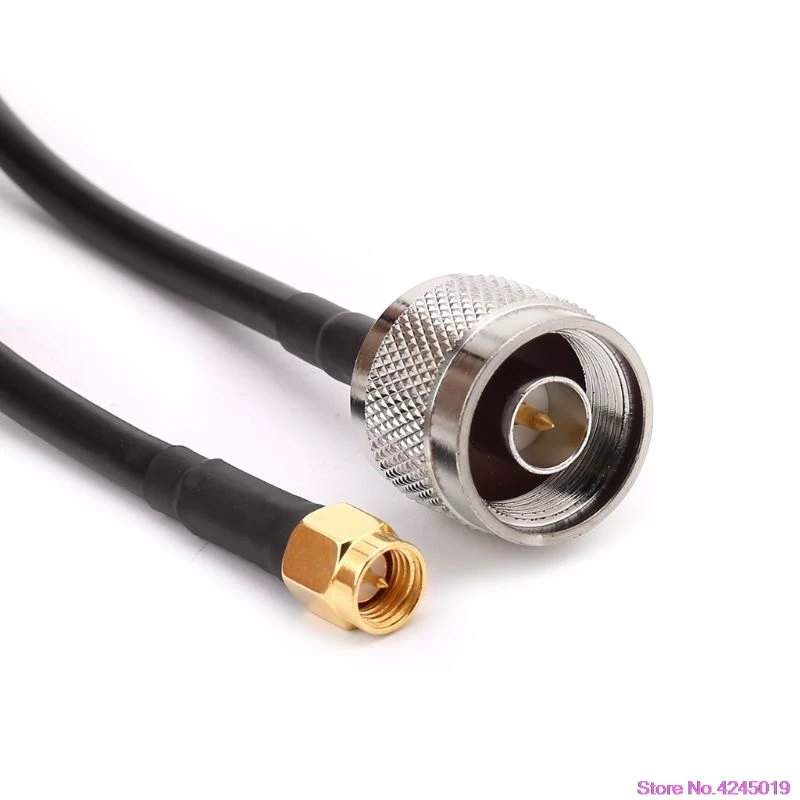НОВЫЙ SMA папа N Тип RG58 Pigtail кабель 50 см разъем Wifi антенные кабели|Соединители| |