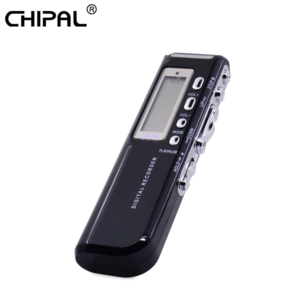 Профессиональный USB Цифровой диктофон CHIPAL 8 ГБ WAV MP3-плеер цифровой для интервью |
