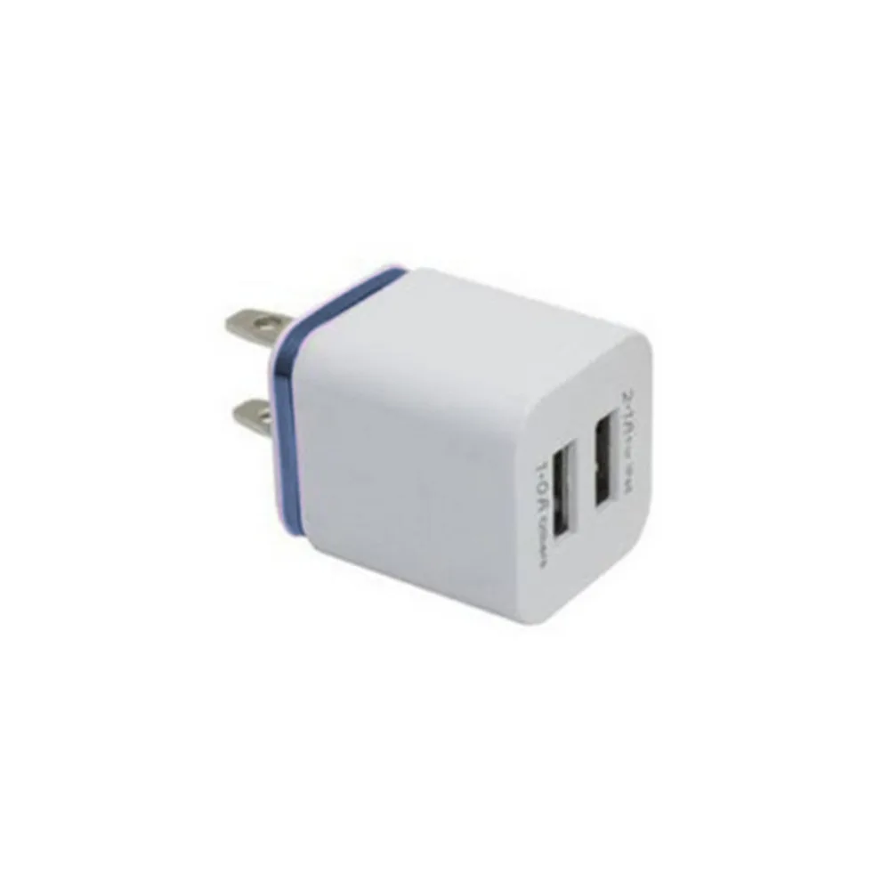 Buyincoins домашний дорожный светодиодный USB 2 порта настенный AC умное зарядное