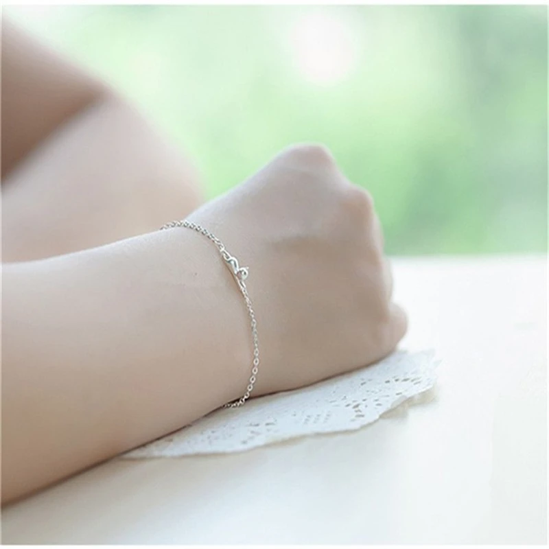 10pcs/lot Fashion Cute Little Kitty Bracelet Hanging Cat Handmade Lovely For Girl Birthday Gift | Украшения и аксессуары
