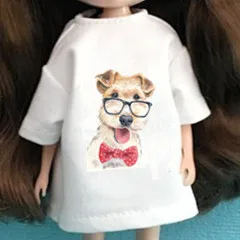 1 шт. 1/6 Одежда для куклы Pullip мультяшная Толстовка ob24 Azone Licca Blyth футболки 30 см