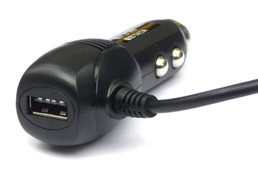Автомобильные аксессуары Зажигалка адаптеры питания длинный провод 2А с USB Mini-usb Miro-usb интерфейс для gps камеры сотового телефона