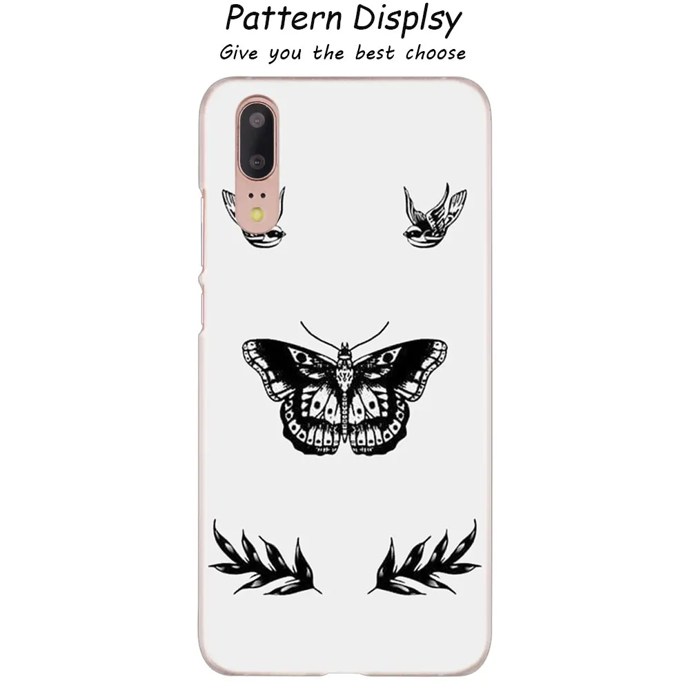 012 MLLSE One Direction в виде татуировки Harry Styles», Прозрачный чехол для huawei P30 P20 P10 P9 P8 Lite P30 P20 мини-видеокамера-регистратор с креплением к P Smart плюс - Цвет: 012