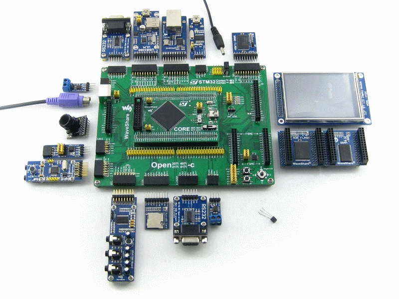 Детская плата STM32 набор для разработки ARM STM32F407IGT6 + PL2303 USB UART модуль 3 2 дюймовый