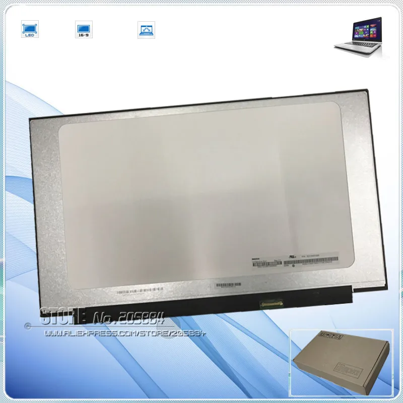 LTN156HL01 b156han04. 0.1.2.3.4 N156HCE-EBA/EAA/EN1/GA2 экран ноутбука 15" ips 1920X1080
