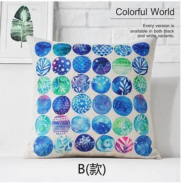 Красочный фантазийный мир зеленая пустыня фоточехол массажер декоративные