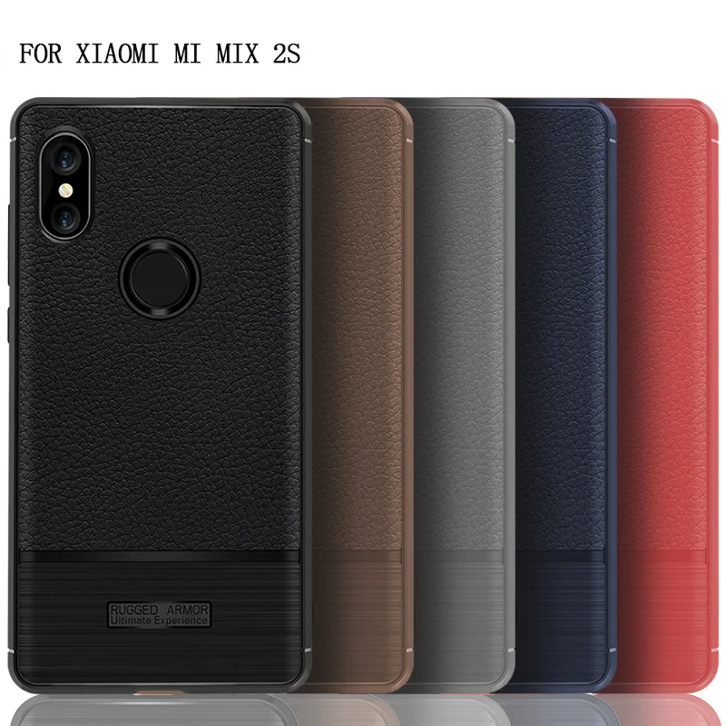 Чехол для телефона Xiaomi Mi Mix 2S роскошный защитный мягкий ТПУ чехол простой |