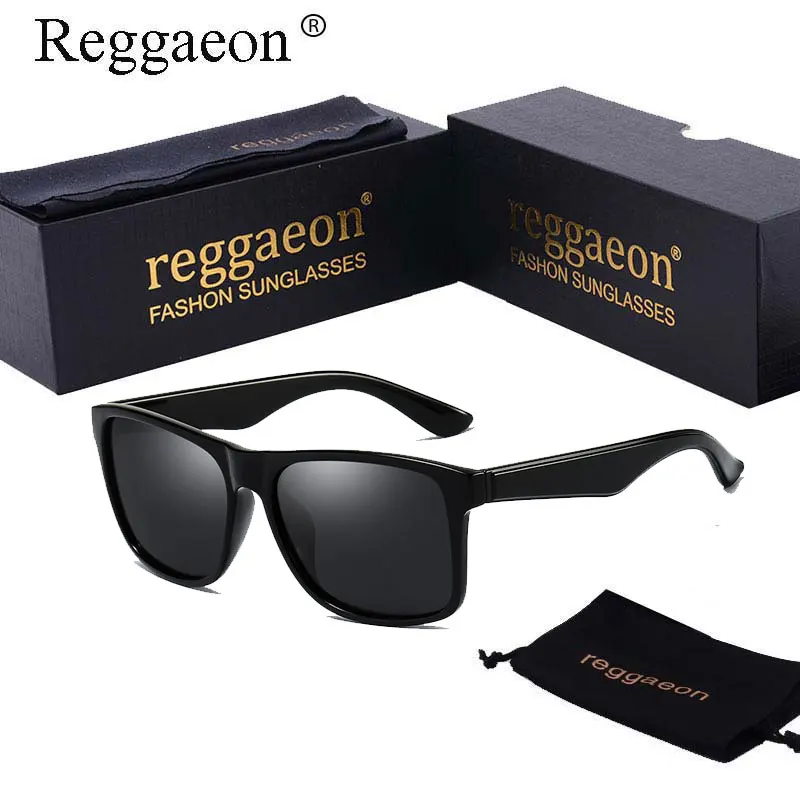 Reggaeon новые модные квадратные винтажные женские солнцезащитные очки
