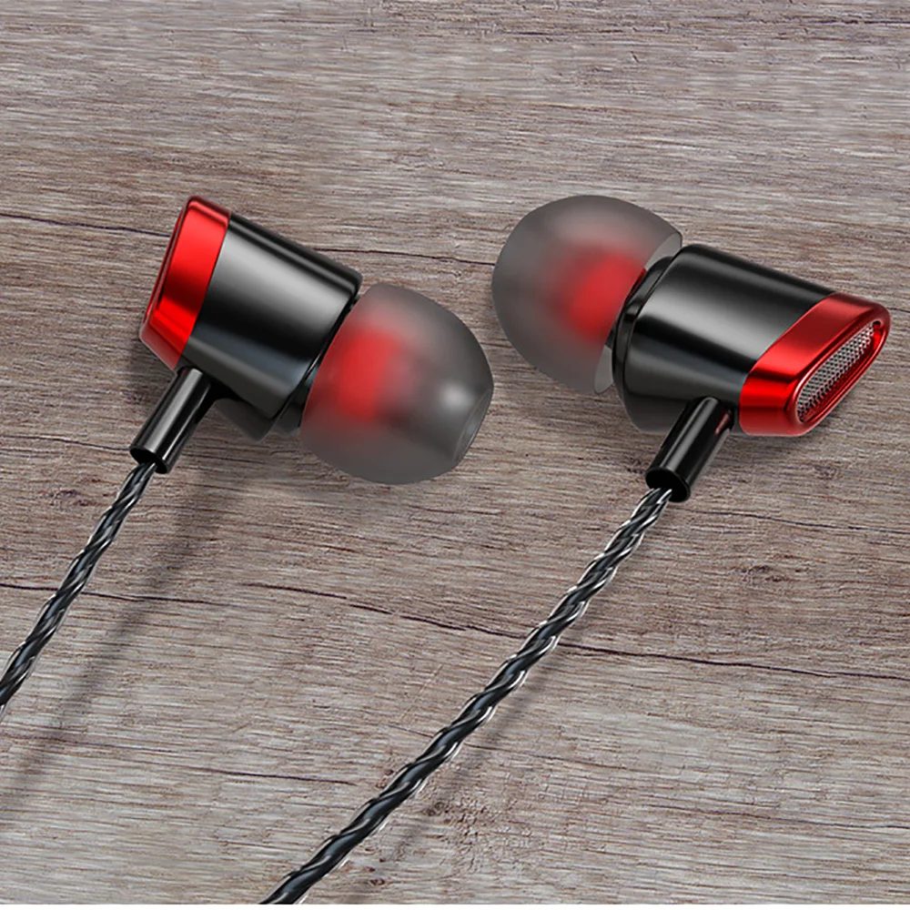 Проводные наушники Bass In Ear 3,5 мм, гарнитура со встроенным микрофоном, гарнитура для xiaomi samsung huawei