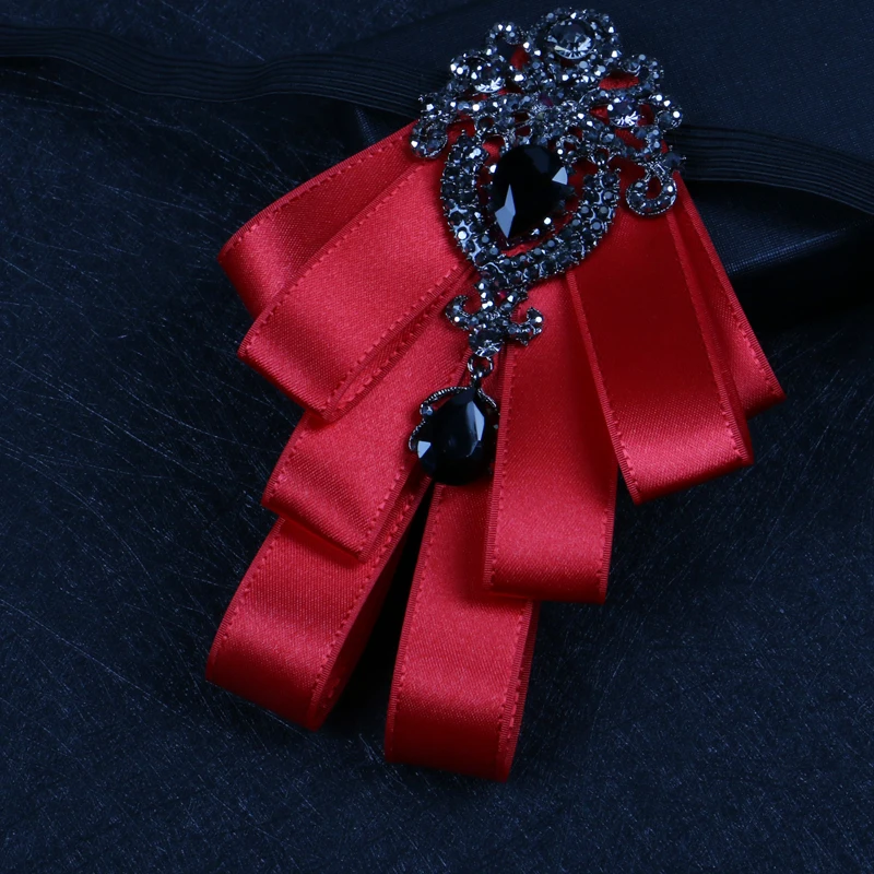 Мужской галстук для свадьбы 2018 бабочка Pajaritas Британский мужской с бриллиантами