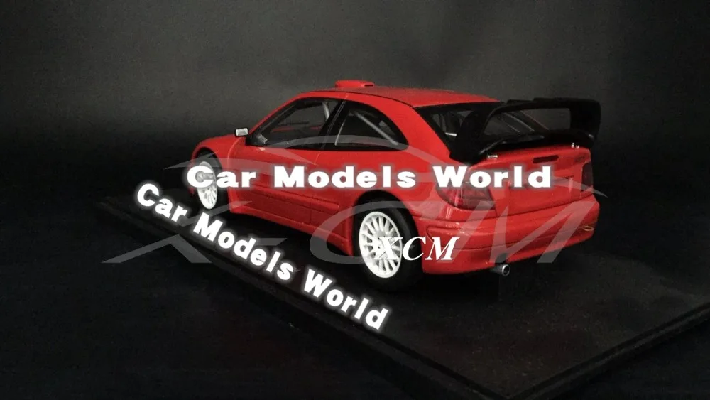 Литая модель автомобиля для AA Xsara WRC 2004 обычный корпус 1:18 (красный) + маленький