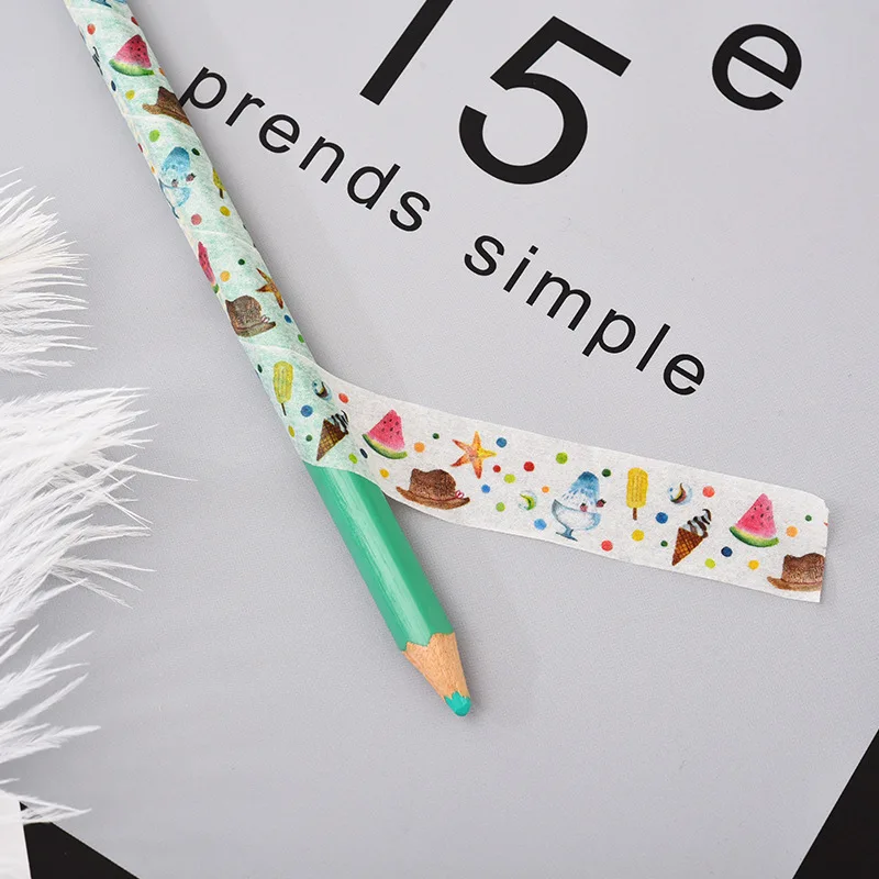 Британский стиль васи лента декоративная скрапбукинговая бумага Маскировочная