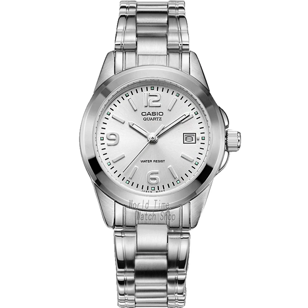 LTP1215A7A-1 Casio смотреть женские часы лучший бренд класса люкс 30м Водонепроницаемый Кварцевые часы женские Подарки Светящиеся Часы Спортивные часы Бизнес классические женские часы reloj mujer relogio feminino zegarek damski - Цвет: LTP1215A7A-1