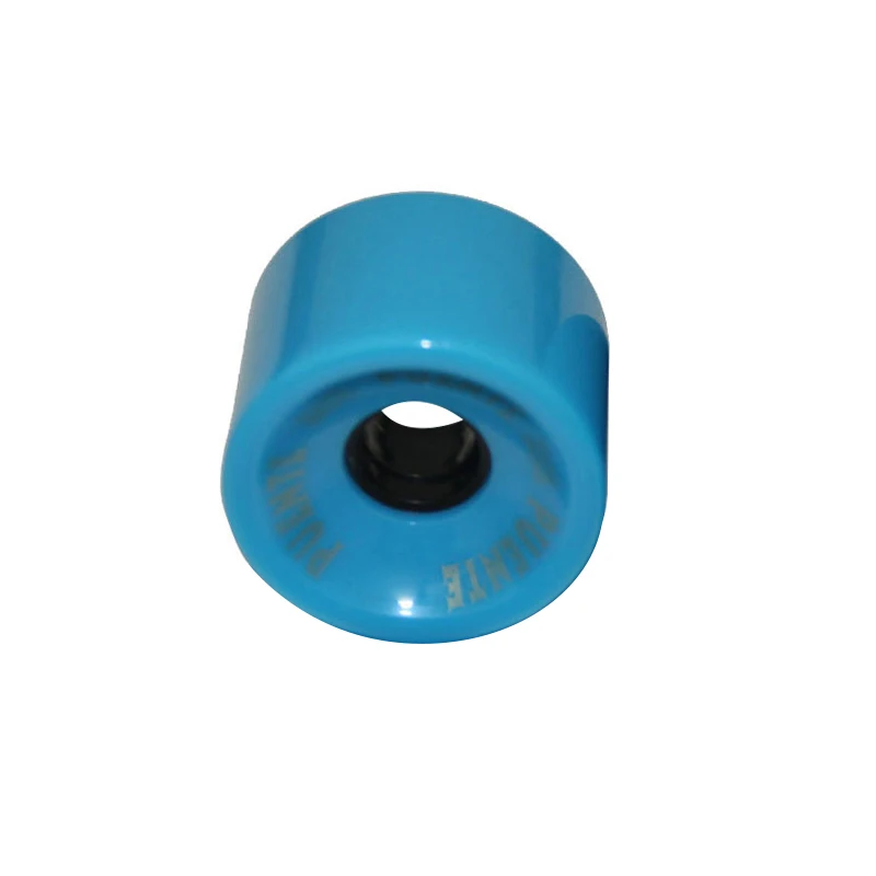 Blue 1/4 шт. креативные колеса для скейтборда, подшипники из эластичного полиуретана, износостойкие гибкие и прочные 70x51 колеса для скейтборда - Цвет: Blue
