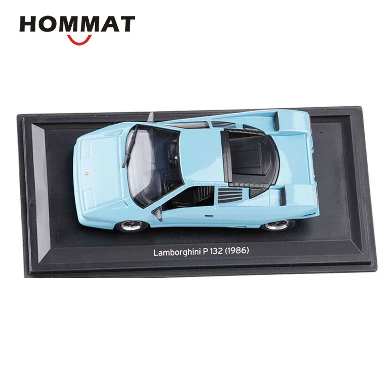 HOMMAT моделирования 1/43 Винтаж P132 1986 спортивный автомобиль сплава литья под