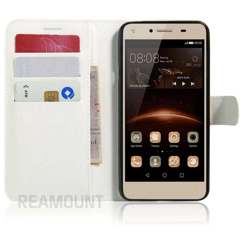 80 шт. Huawei Honor 5C европейская версия без отпечатков пальцев чехол кошелек флип из