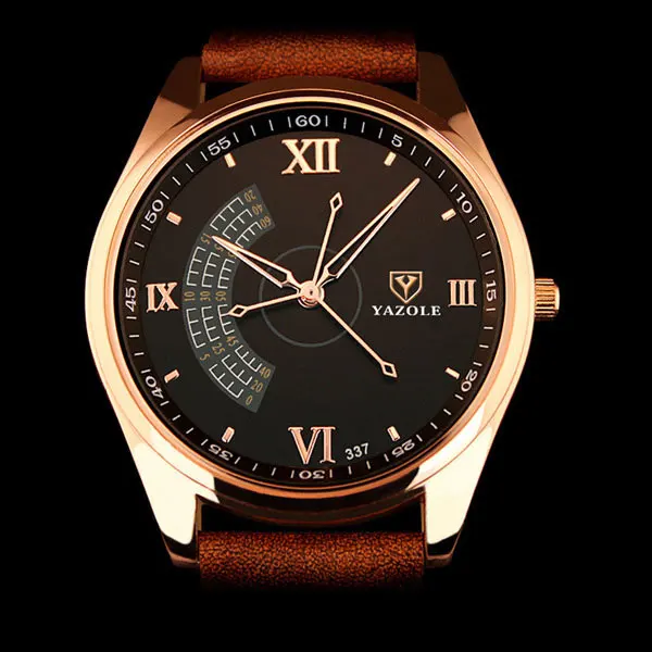 YAZOLE оригинальные Стильные наручные часы мужские лучший бренд роскошные