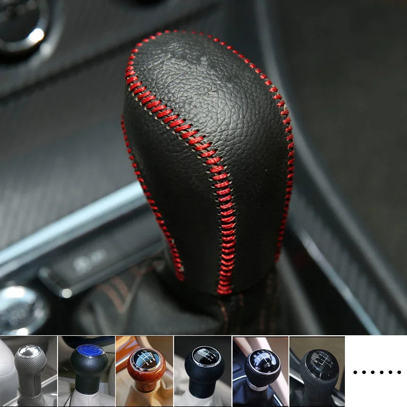 Автомобильный чехол для рычага переключения передач из натуральной кожи Volkswagen VW