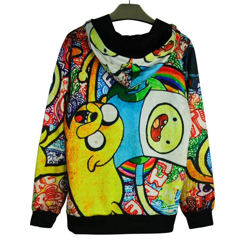 Женский пуловер с капюшоном длинным рукавом|sweatshirt long sleeve|adventure time sweatshirthoodie pullover |