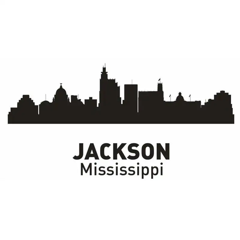 DCTAL JACKSON City наклейка знаковые горизонты стены стикеры s наклейки с набросками
