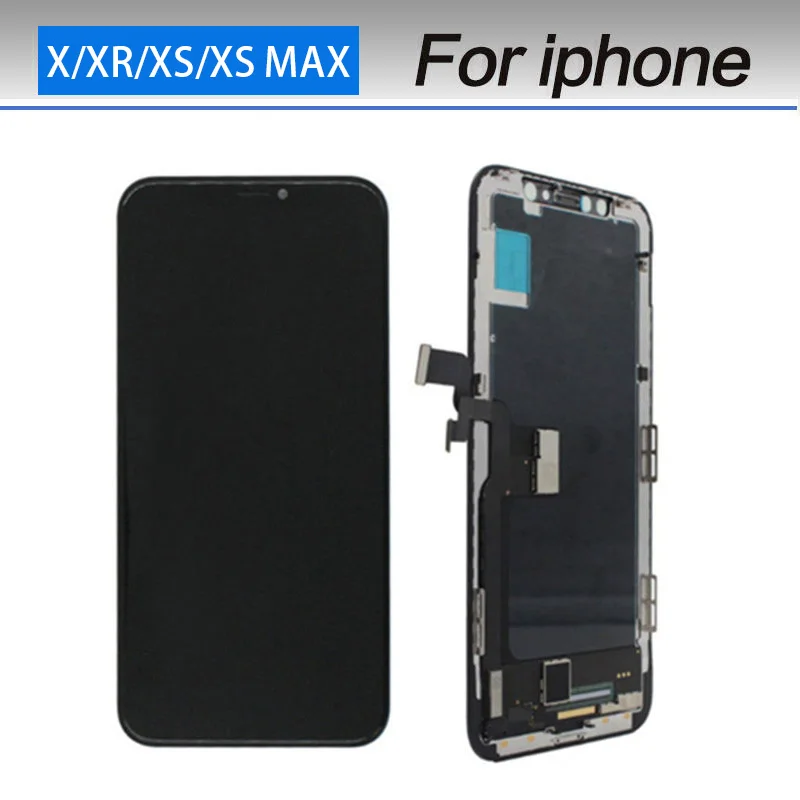 ЖК дисплей с сенсорным экраном и дигитайзером в сборе для iPhone X XS XR Max|Экраны
