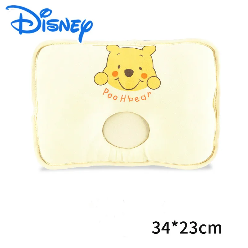 Disney мультфильм Микки Минни подушка для младенца голова ребенка форменная Подушка Младенческая плоская подушка для головы хлопок Моющаяся