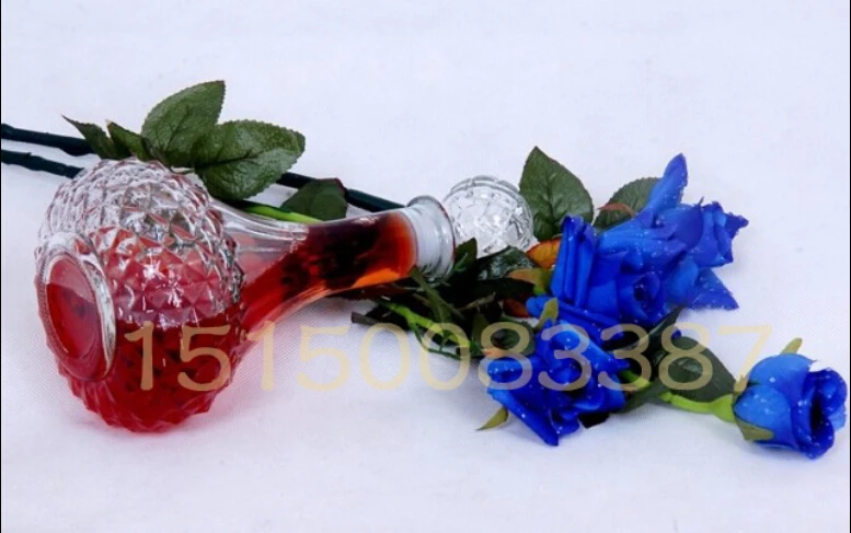 1 шт. Хрустальная стеклянная бутылка для вина кувшин виски ликера диспенсер