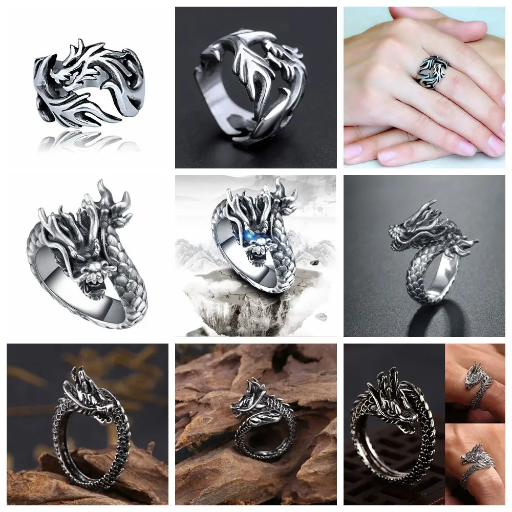 Винтажные мужские кольца в стиле хип хоп панк|Кольца| |