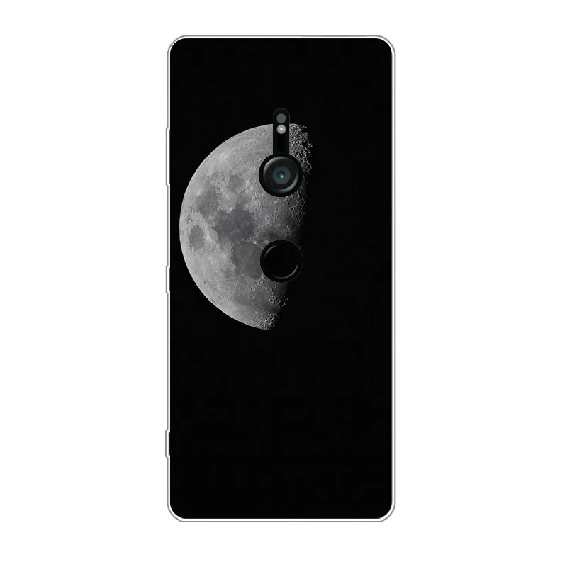 For Sony Xperia Xz3 Case Silicon tigon beast Painting Soft TPU Back Cover for protect Phone cases shell |