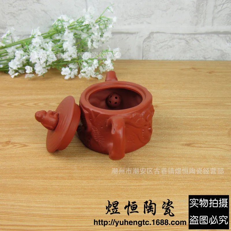 Yixing фиолетовый песочный горшок оптовая продажа Shoubi Nanshan сосновый кран древний