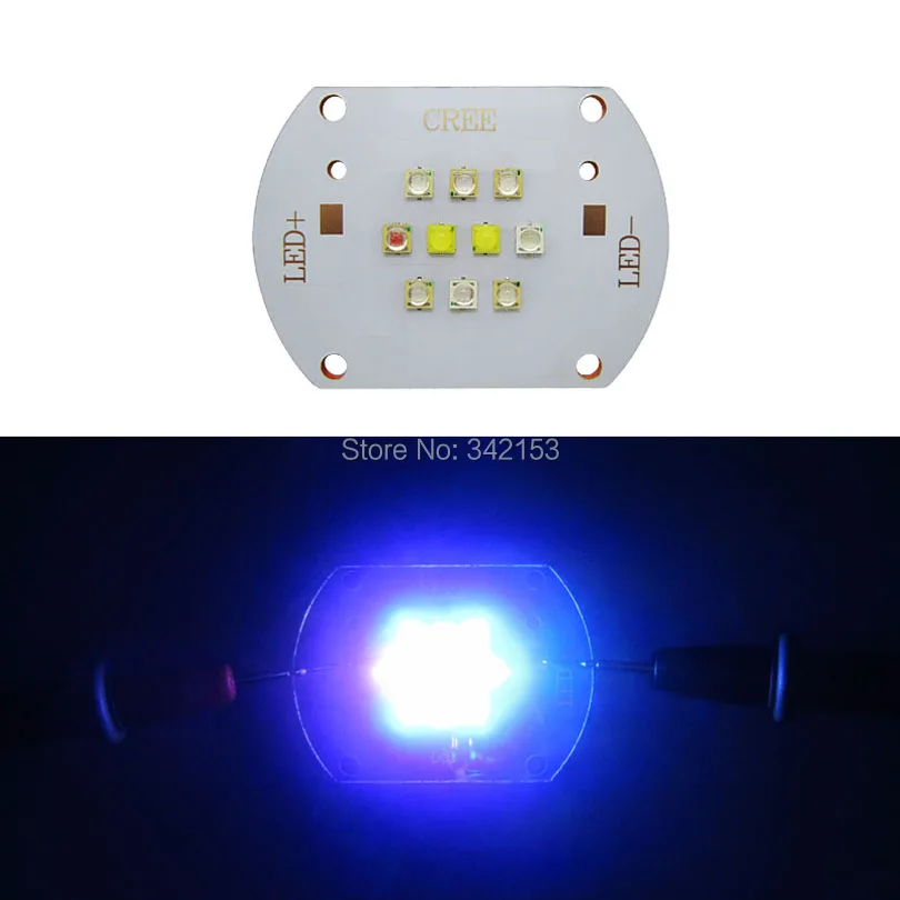 Epileds DIY светодиодный излучатель светильник 450nm Королевский синий 470nm синий 420NM UV 400NM UV холодный белый 10000K желтый 595NM голубой 490nm