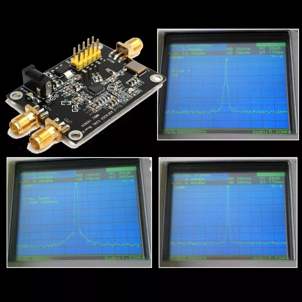 35 M-4,4 GHz PLL радиочастотный синтезатор сигнала ADF4351X EVAL макетная плата V1.4