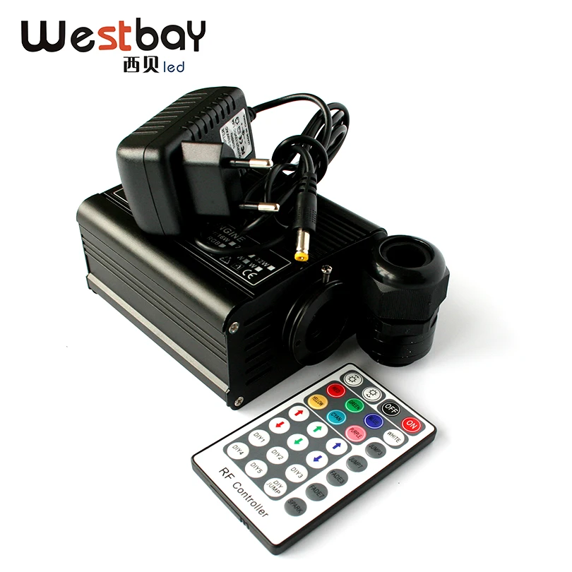 Westbay 16 Вт RGBW светодиодный оптоволоконный драйвер для всех видов оптоволоконный светильник s украшение для отеля светильник
