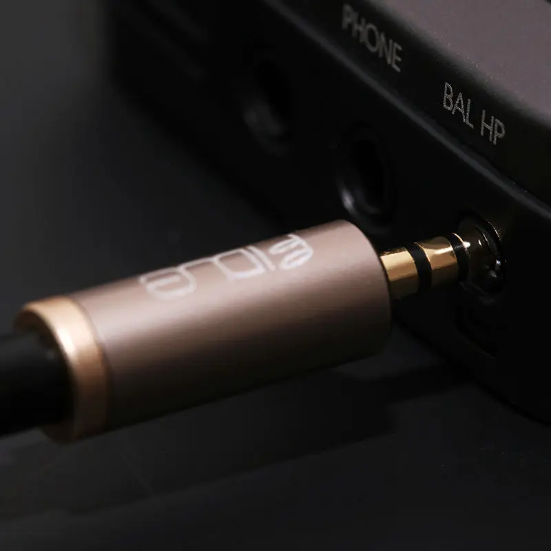 FIDUE A83 2.5/3.5 мм MMCX Посеребренная Сбалансированный Линия Наушника Interchangeble Audiophile