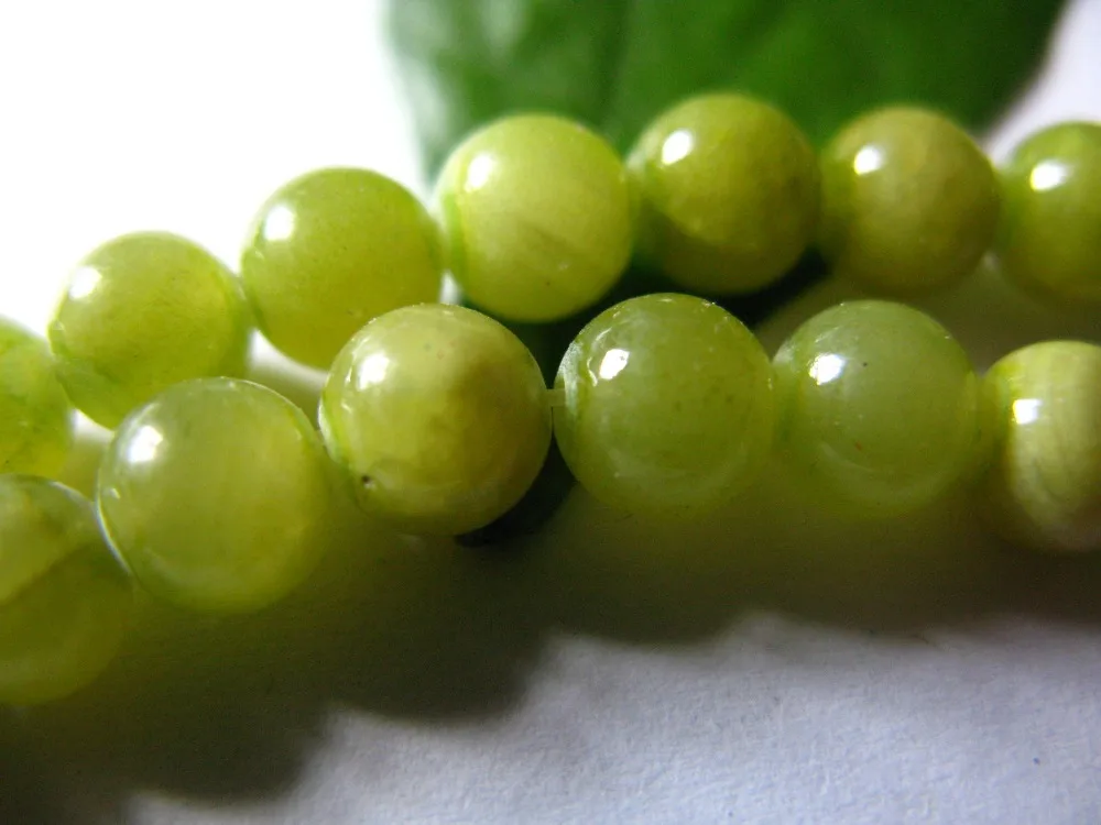 

6mm Colorfast Gem Stone Loose Beads-Green-200+Beads /3 Strands Jewelry DIY Bracelet Earrings Accessories B2