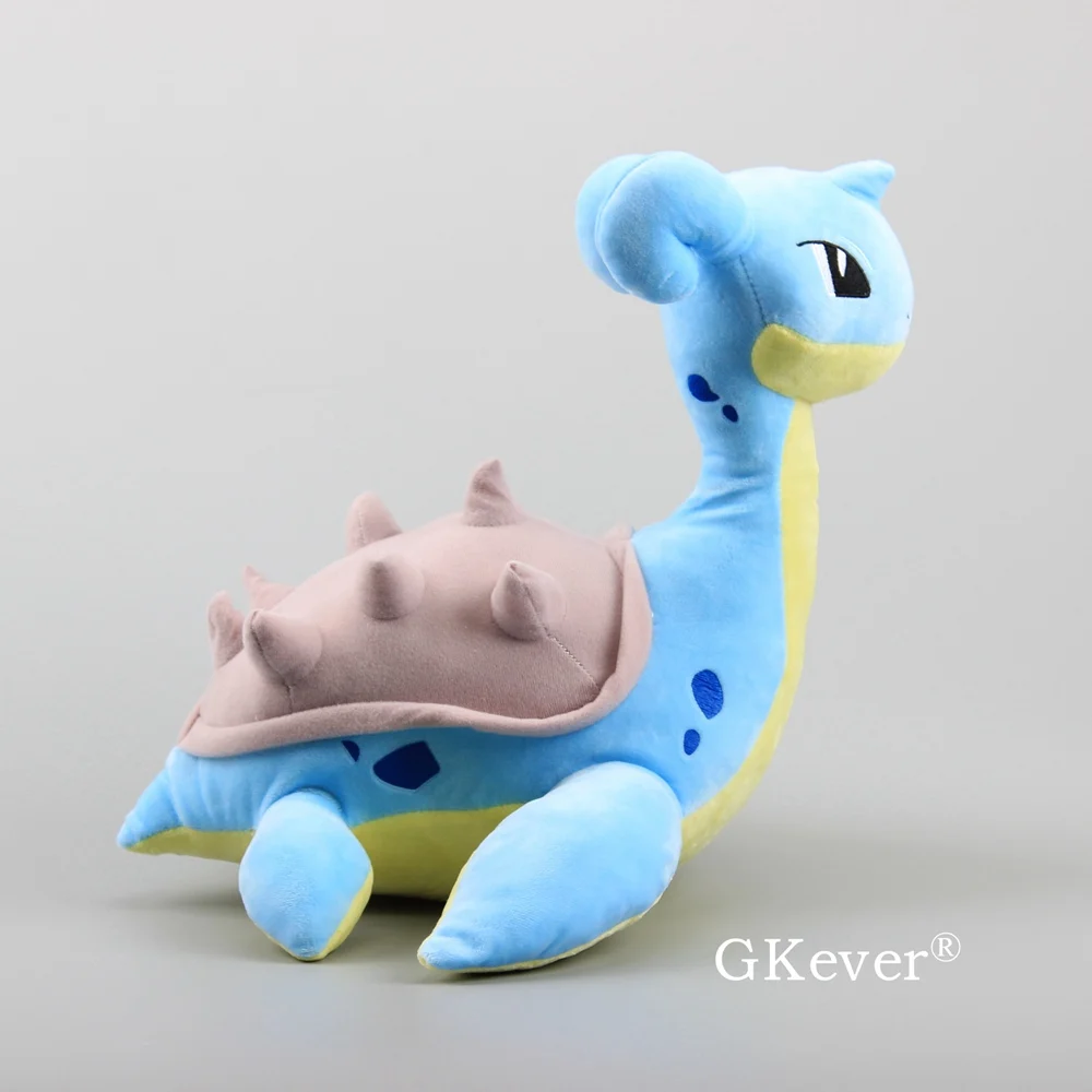Аниме Lapras Плюшевые игрушки 1" 35 см мультфильм Lapras рисунок мягкие куклы подарок