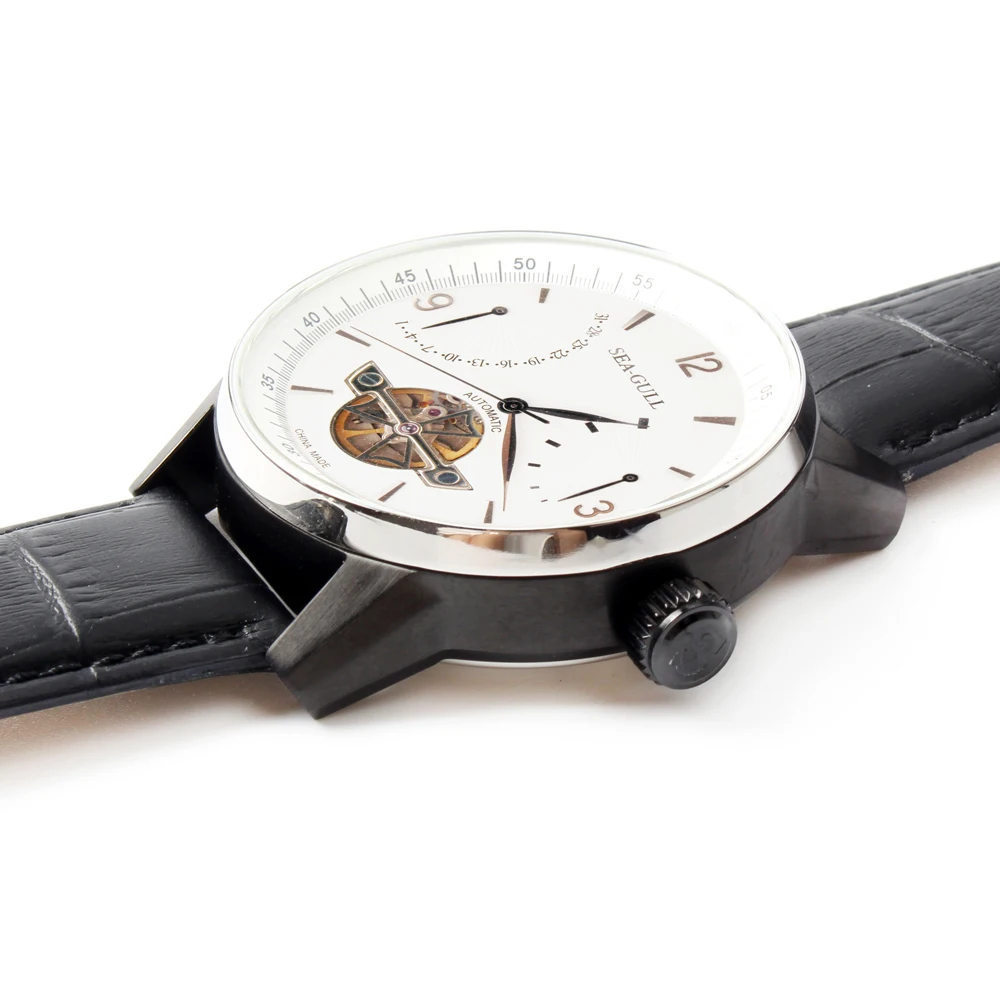 Часы мужские механические из нержавеющей стали с 3 ручками|pvd|pvd automatic watchpvd watch |