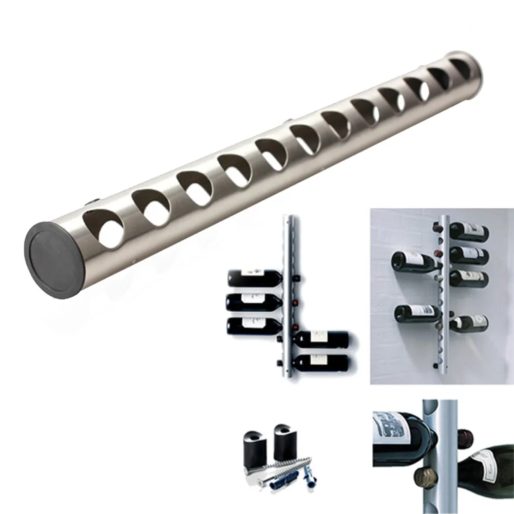 Нежные держатели для вина аксессуары стойка из нержавеющей стали настенный