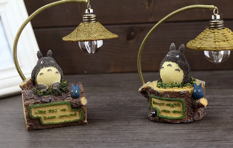 Светодиодный ночсветильник Hayao Miyazaki Мой сосед Тоторо студийные фигурки для детей