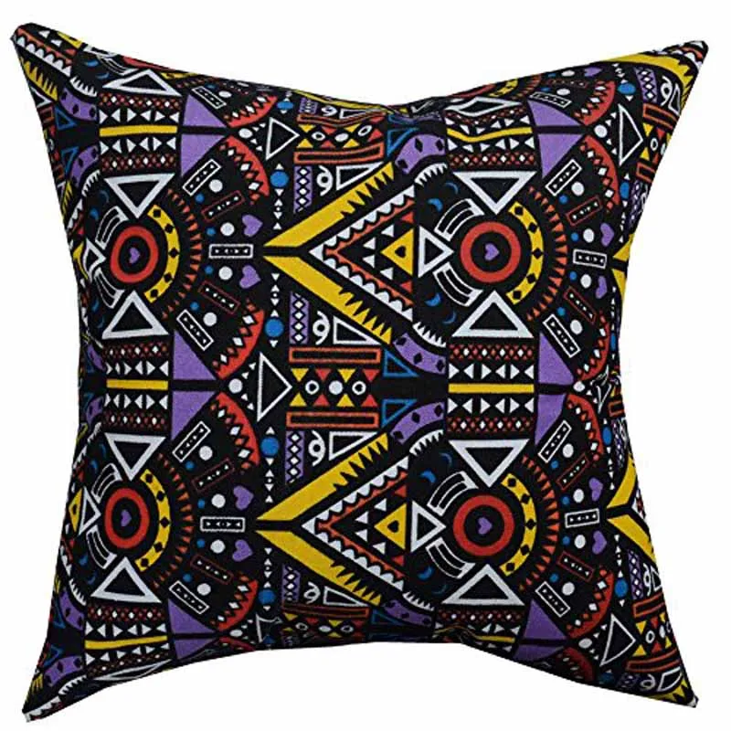 

Geometrical Bohemian Printed Cushion Cover Linen Cotton Throw Pillow Case Sham Pattern Zipper Pillowslip Pillowcase for Dinning