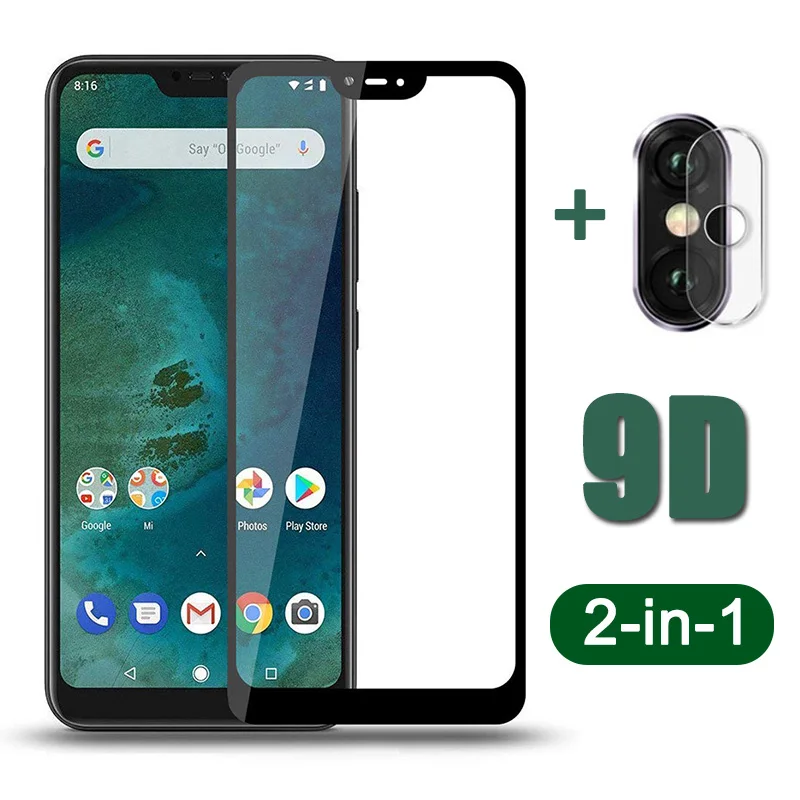 Для xiaomi mi a2 lite светильник 8 lite9se полная клеевая крышка Защитная пленка для объектива камеры стекло для xiaomi mi a 2 lite mi a2lite стекло