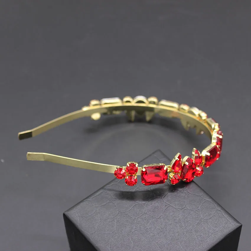 Украшение в стиле барокко, простая индивидуальная повязка на голову, красивые девушки, дикие уличные аксессуары для волос, простые стразы, повязка на голову, 826