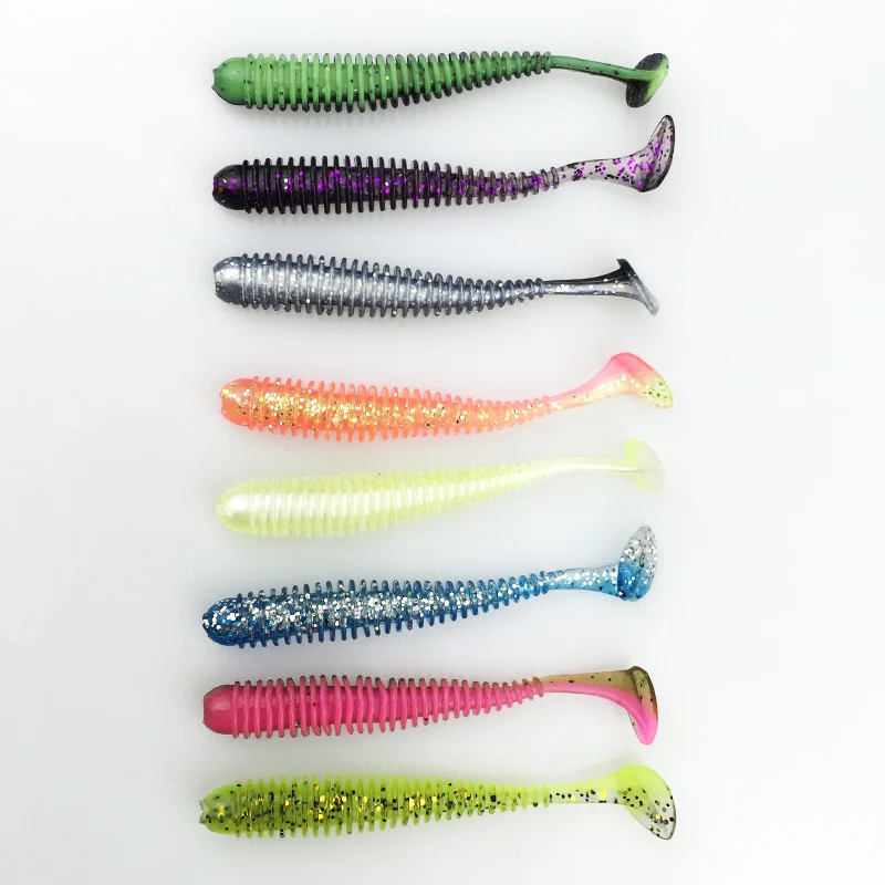 30 шт. новинка искусственная спиральная приманка для ловли окуня | Спорт и